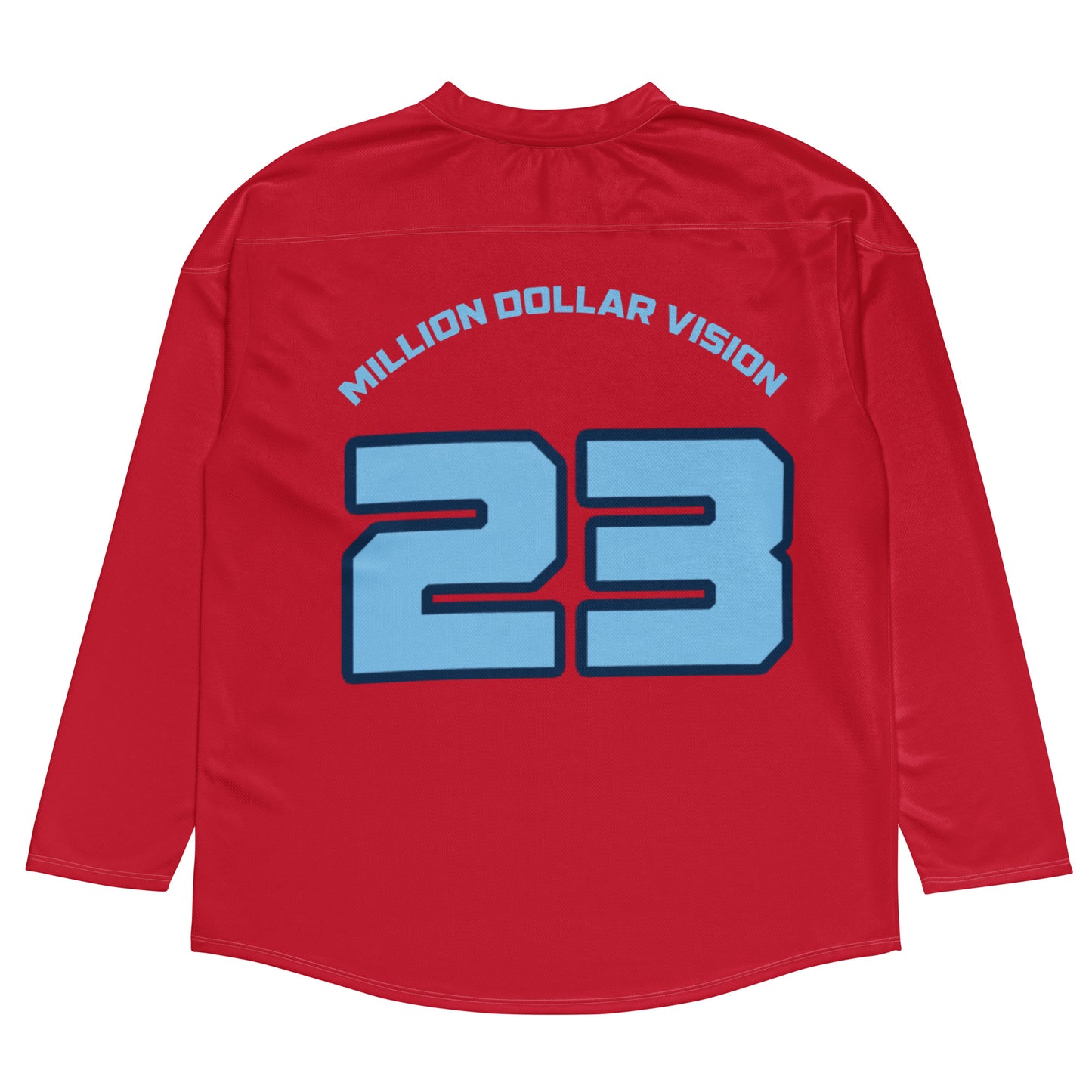 Million Dollar Vision Red Hockey Jersey