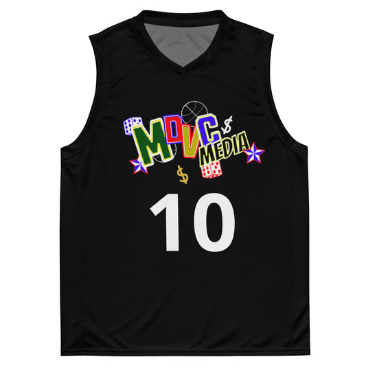 MDVC Media Unisex basketball jersey