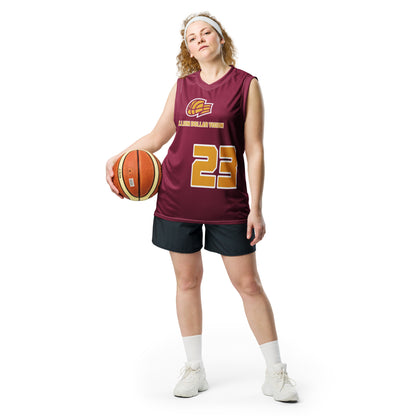 MDV Maroon Basketball Jersey