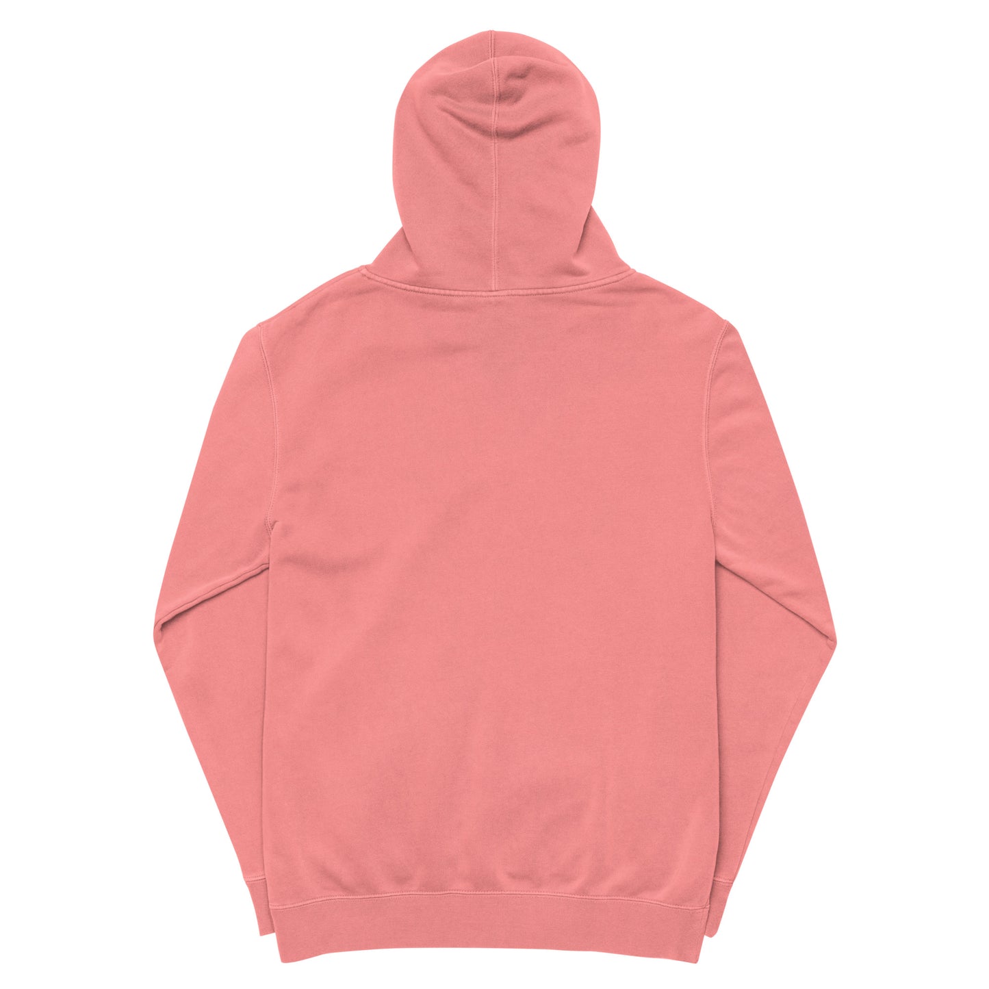 White MDV pigment-dyed hoodie