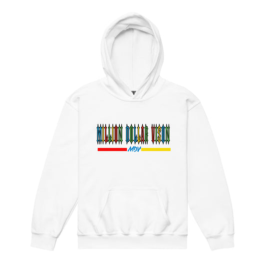 Color MDV Stripes Youth hoodie