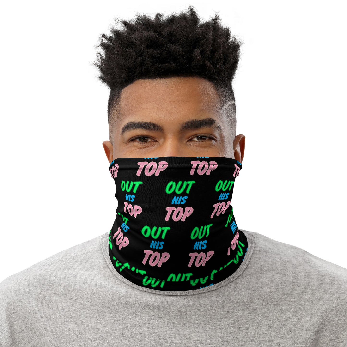 Out His Top Neck Gaiter