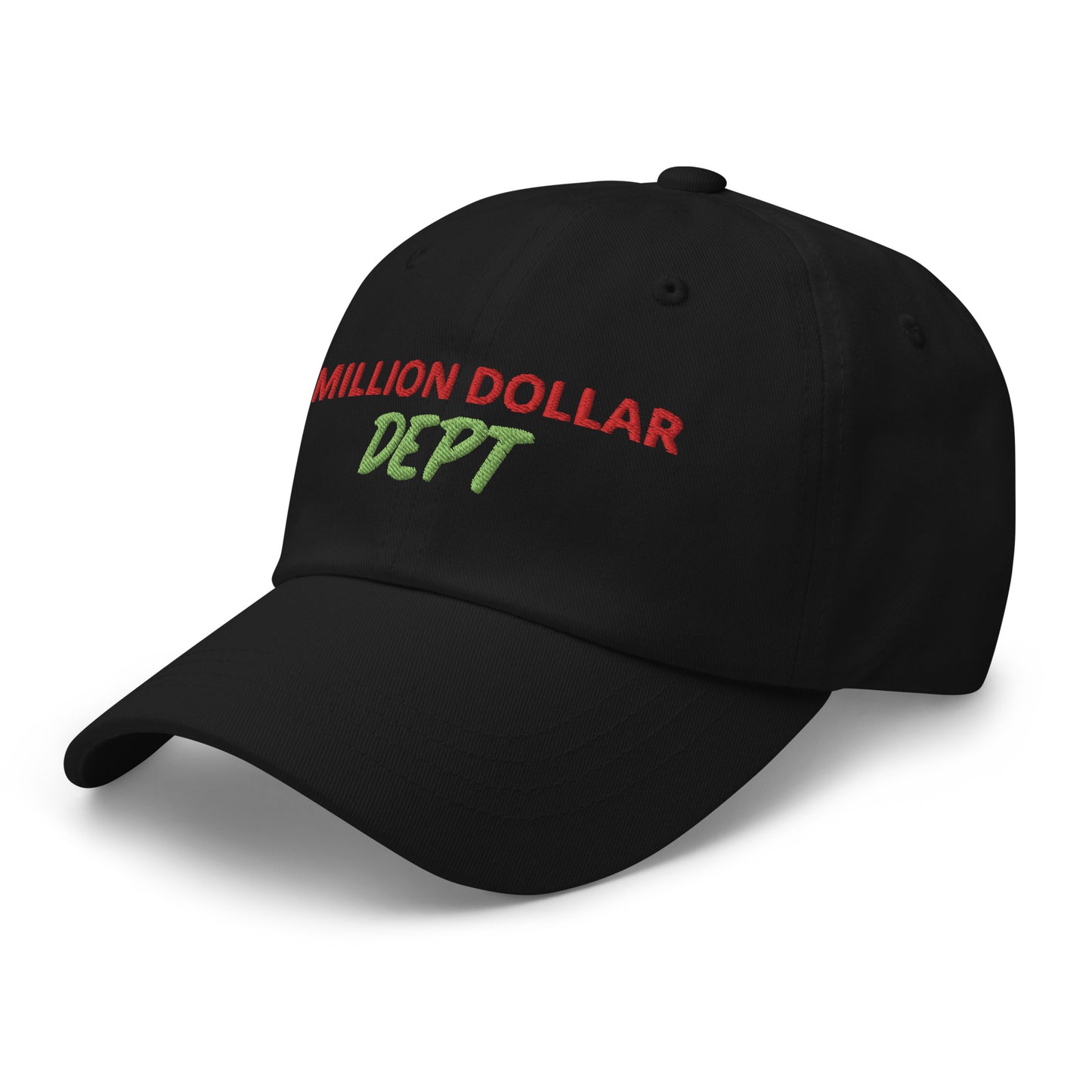 Red & Line Green Million Dollar Dept hat