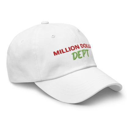 Red & Line Green Million Dollar Dept hat