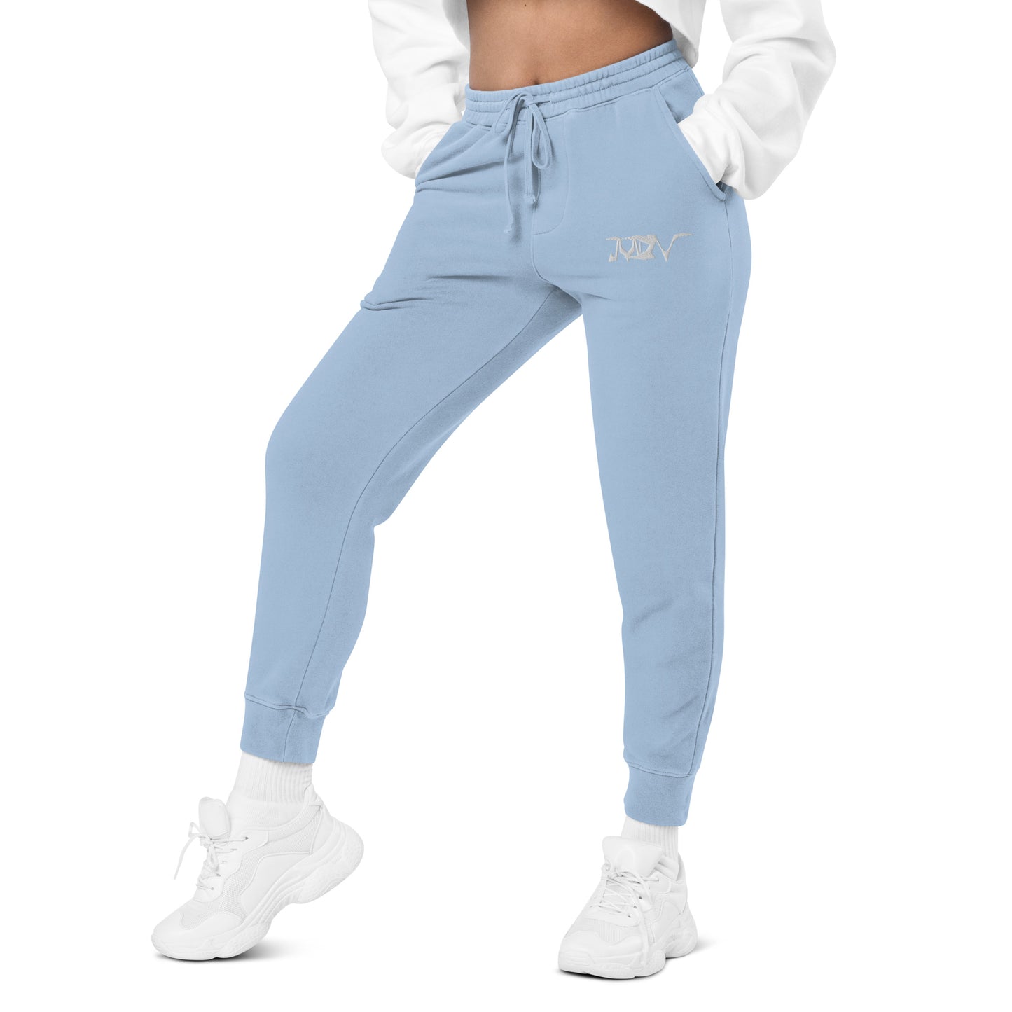 Grey MDV pigment-dyed sweatpants